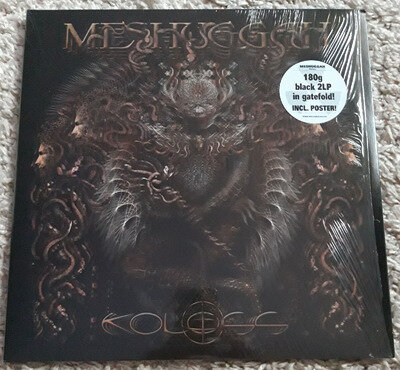 Meshuggah Colossus 2x 180gVinyl Double LP 33RPM 12 " Nuclear Blast 2012 Nip 1st