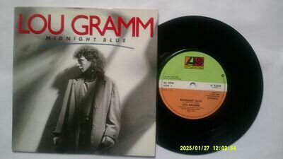 LOU GRAMM - MIDNIGHT BLUE - 7" VINYL SINGLE.