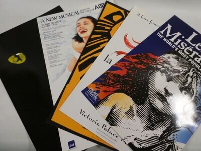 Original Musical Theatre Posters x6