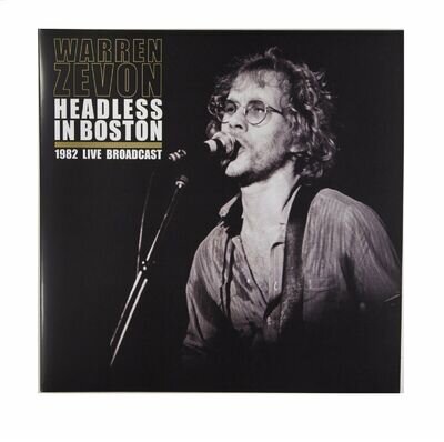 Warren Zevon - Headless In Boston Double LP Vinyl - Limited Edition *Rare*