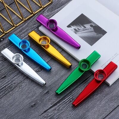 Metal Kazoo Woodwind Instruments Music Lovers Tool Beginner Flute Instrument