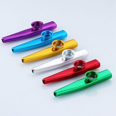 Metal Kazoo Beginner Flute Instrument Woodwind Instruments Music Lovers Tool