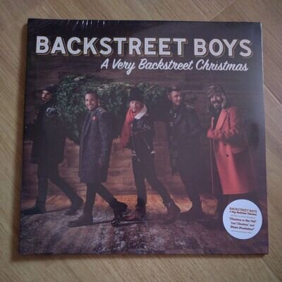 Backstreet Boys A Very Backstreet Christmas *Exclusive Gold Vinyl* New &Sealed