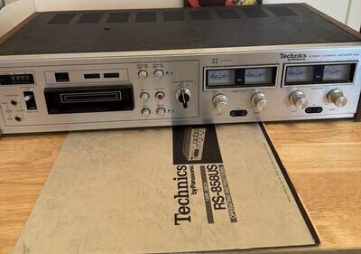 Technics RS-858US ~ Quad-Channel 8-Track Recorder Player ~ For Parts Or Repair