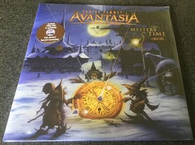 AVANTASIA-THE MYSTERY OF TIME-2013 2xLP BROWN VINYL-LIMITED TO 250-NEW & SEALED