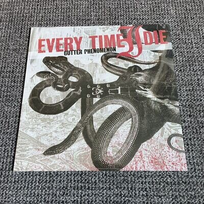 Every Time I Die – Gutter Phenomenon Vinyl Record SEALED Pink/White/Black 2023