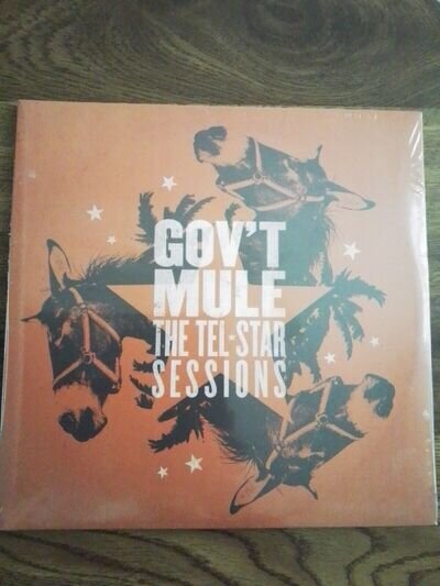 GOV'T MULE-THE TEL-STAR SESSIONS (GATEFOLD) 2 VINYL LP NEW