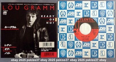 LOU GRAMM Ready Or Not b/w Lover Come Back Japan 7" Single P-2275 FOREIGNER