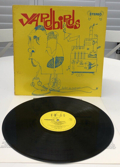 The YARDBIRDS- ROGER THE ENGINEER -ED 116 S -1983 VINYL LP RECORD