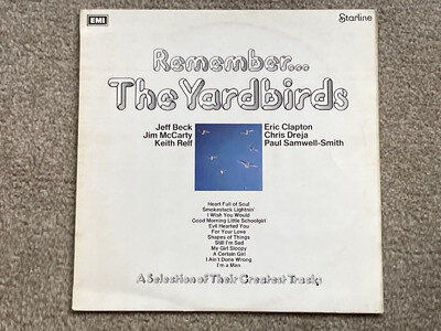 Remember The Yardbirds - Original Compilation Vinyl LP (1971) A1 & B1