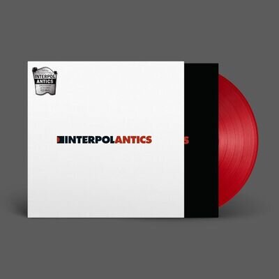 INTERPOL- Antics LP (NEW** 2024 Red Coloured Vinyl Reissue) 2004 Album