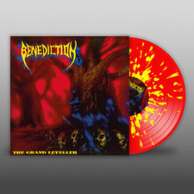 BENEDICTION THE GRAND LEVELLER (RED W/ YELLOW SPLATTER VINYL) LP New 80334157438