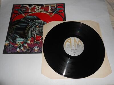 Y&T – Black Tiger (1982) Original Vinyl Album - EX/EX Condition