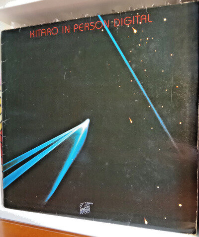 KITARO - IN PERSON DIGITAL Rare 1st German Press 1982 LP VG+/VG+