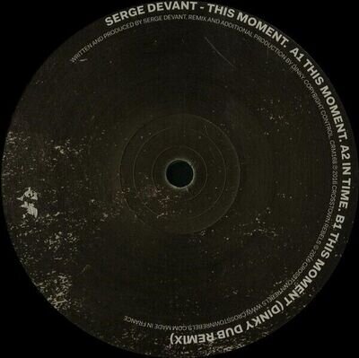 Serge Devant – This Moment [NEW] 12" Vinyl