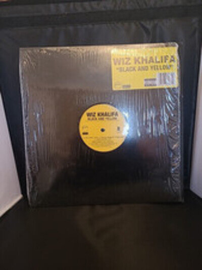 Wiz Khalifa – Black & Yellow - 12 Inch Single Vinyl Record