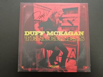 Duff McKagan - Tenderness SIGNED Black Vinyl LP AUTOGRAPHED COVER Guns N Roses