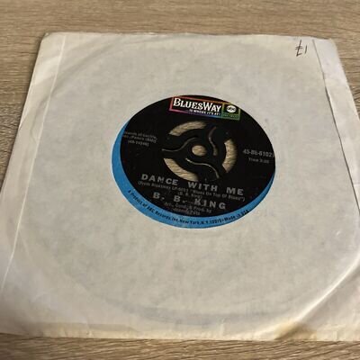 BB King 45 Vinyl