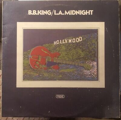 B.B. King, L.A. Midnight vinyl LP, 1971