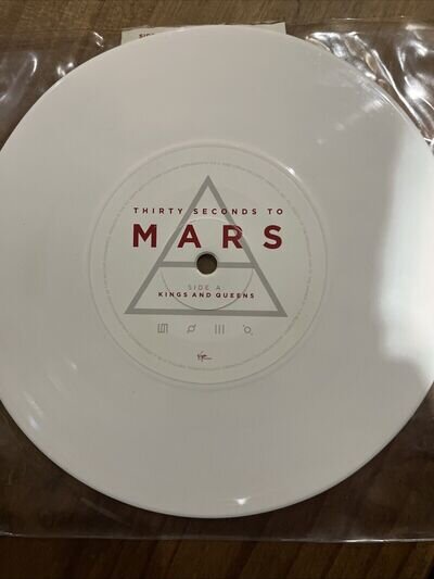 THIRTY SECONDS TO MARS Kings And Queens PROMO Copy 7”