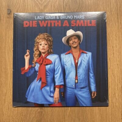 Lady Gaga / Bruno Mars - Die With A Smile - Ltd Edition - 7" Single.