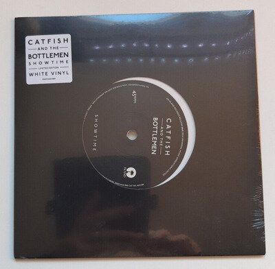 CATFISH AND THE BOTTLEMEN - Showtime 7" WHITE VINYL RARE SINGLE. EX CONDITION