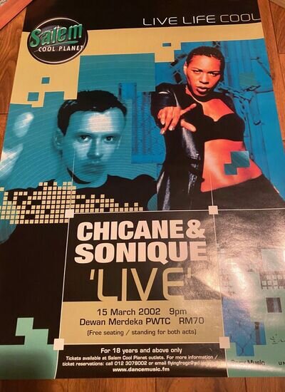 Chicane 2002 Poster from Malaysia