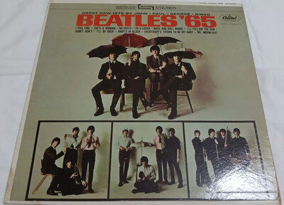 Beatles '65 USA Stereo Lp 1st Press [Ex/Vg+]