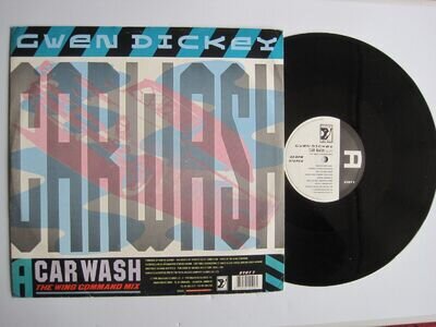 GWEN DICKEY - CAR WASH / WISHING ON A STAR - 12" VINYL RECORD