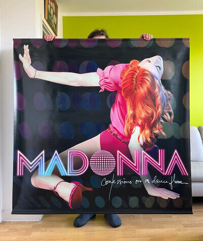 Madonna Confessions On A Dance Floor Giant In-Store Vinyl Poster/ Banner Promo