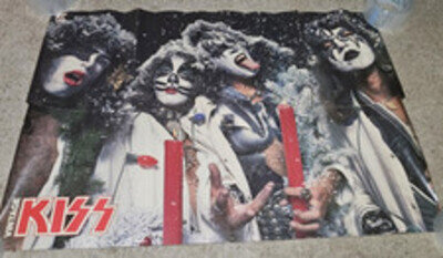 KISS Vintage Original Kissmiss Christmas Poster RARE