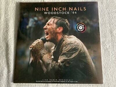 NINE INCH NAILS - Woodstock 94. 2 x LP Coloured Vinyl.NEW Sealed Industrial Rock