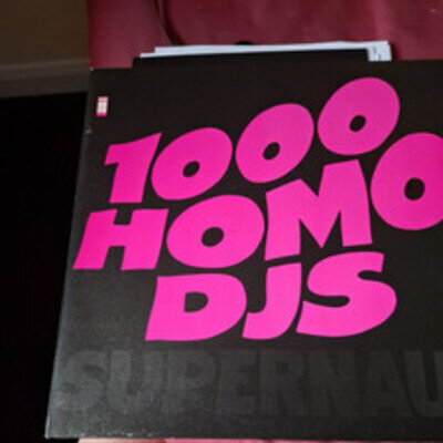 1000 Homo DJs Supernaut 12" NINE INCH NAILS ETC