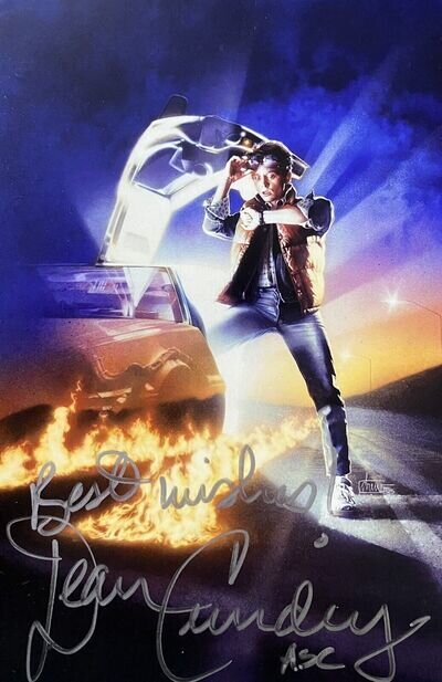 Dean Cundey signed 6x4 photo - Autographed - Back to the future - Halloween