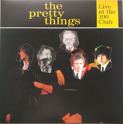 The Pretty Things Live At The 100 club 2014 Uk Lms Vinyl Lp 001 + Inner signed