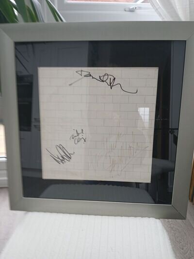 Pink Floyd-The Wall-Fully Autographed framed album