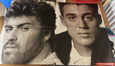 WHAM! The End Poster 1984 - George Michael/Andrew Ridgeley - Pop Memorabilia