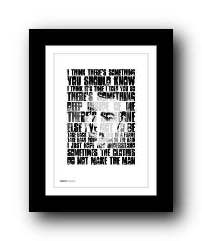 ❤ GEORGE MICHAEL ❤ Freedom 90 - song lyrics poster art print wham #23