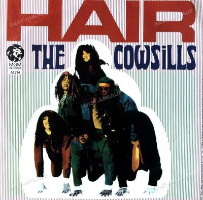 The Cowsills - Hair / What Is Happy? 7in (VG/VG) .