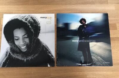 2 X Original Macy Gray 12” Vinyl Records. Do Something & Still