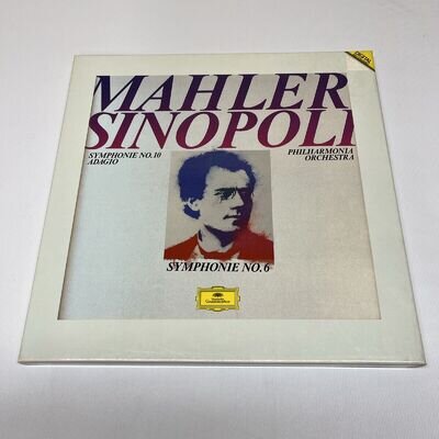 Gustav Mahler - Symphonie No. 6 / Symphonie No. 10 Adagio DG LP Box Set NM