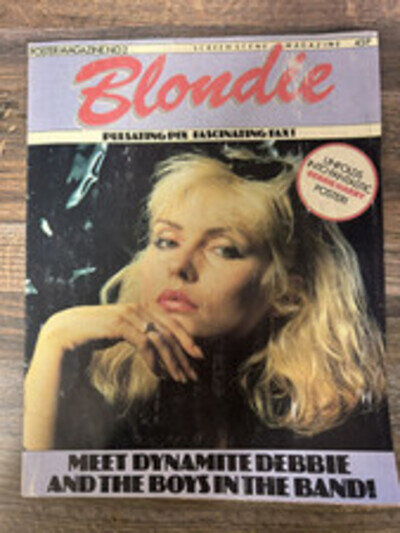 Blondie 1979 Vintage Poster Magazine - SCREEN SCENE