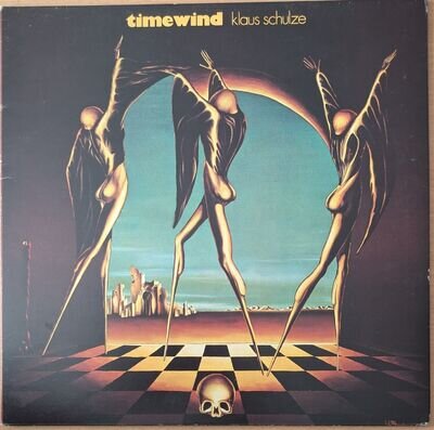 KLAUS SCHULZE timewind 1975 ORIGINAL UK A3B3 LP FREE POSTAGE TANGERINE DREAM