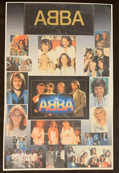 ABBA Poster Vintage