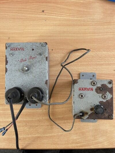 Harvin Pied Piper amplifier type A1 and music box chime - ice cream van music