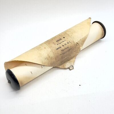 ANTIQUE 1891 ANGELUS PLAYER PIANO ROLL MENDELSSOHN CAPRICCIO OP 33 NO 2 PIANOLA