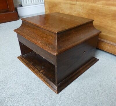 Antique Solid Oak Aeolian Vocalion Gramophone Case. Aeolian Co New York & London