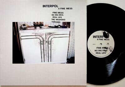 INTERPOL- A Fine Mess 12" EP (2019 NM Vinyl) No Big Deal/The Weekend etc 5 Trks