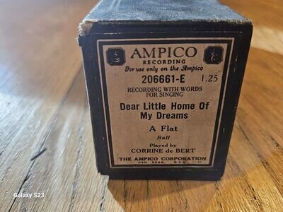 Dear Little Home Of My Dreams Ampico Piano 20666-E Played By Corrine DE Burt