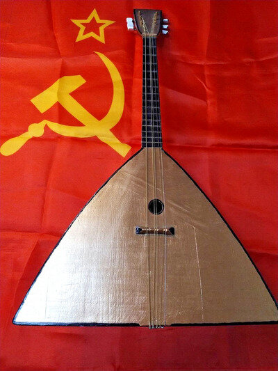 THE USSR. Vintage Balalaika.